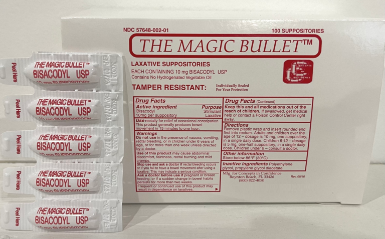 Magic Bullet Suppository® – Concepts in Confidence